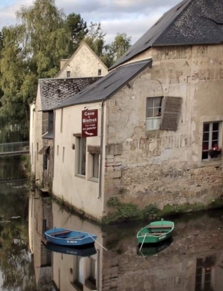 Le volet qui penche